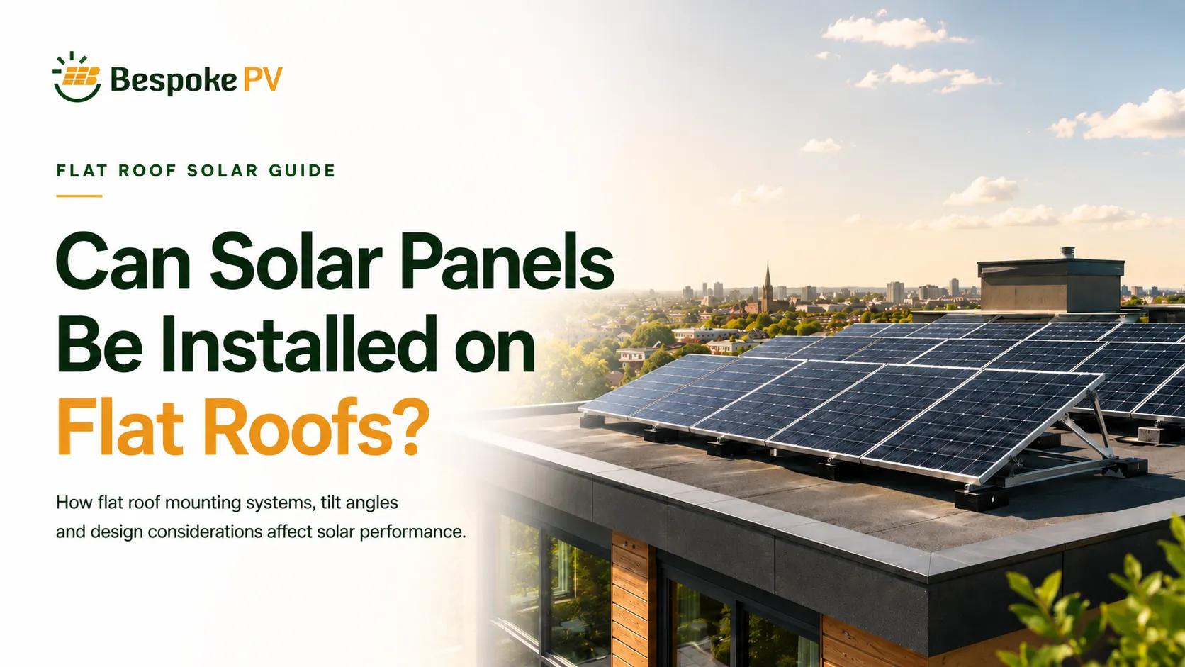 Can Solar Panels Be Installed on Flat Roofs?