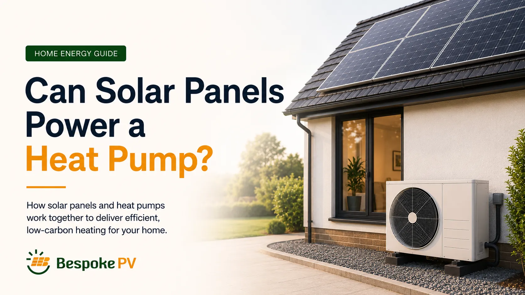 Can Solar Panels Power a Heat Pump?