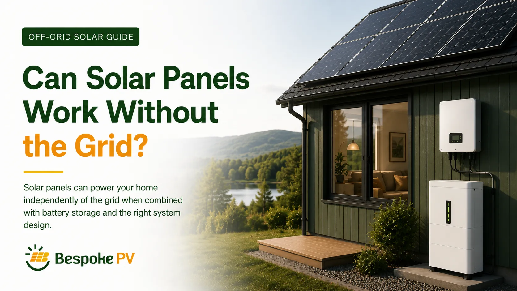 Can Solar Panels Work Without the Grid?