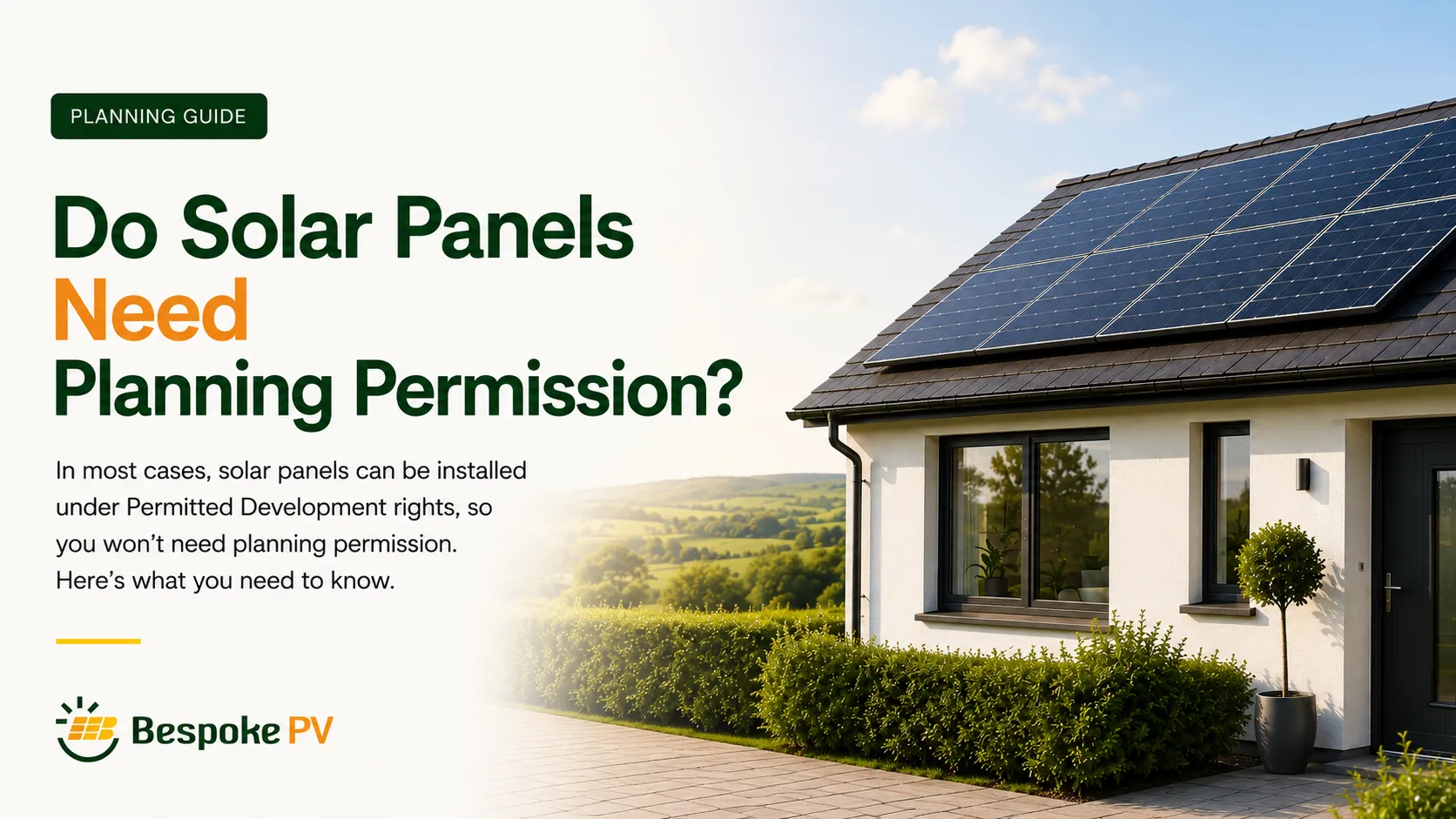 Do Solar Panels Need Planning Permission?
