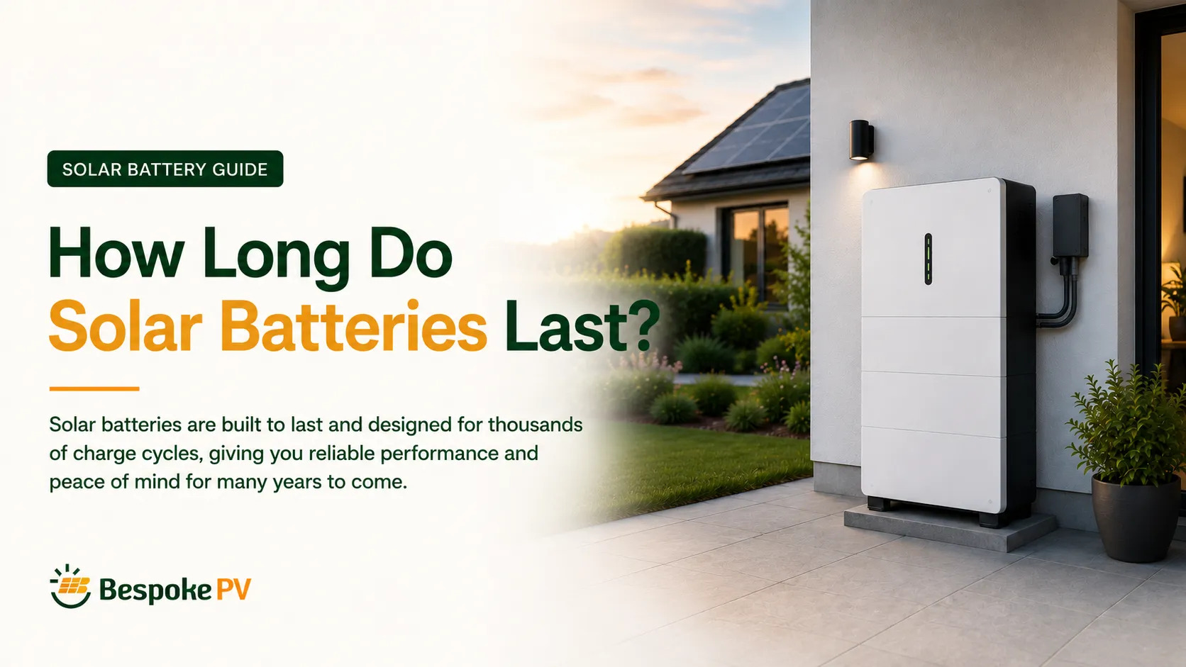 How Long Do Solar Batteries Last?