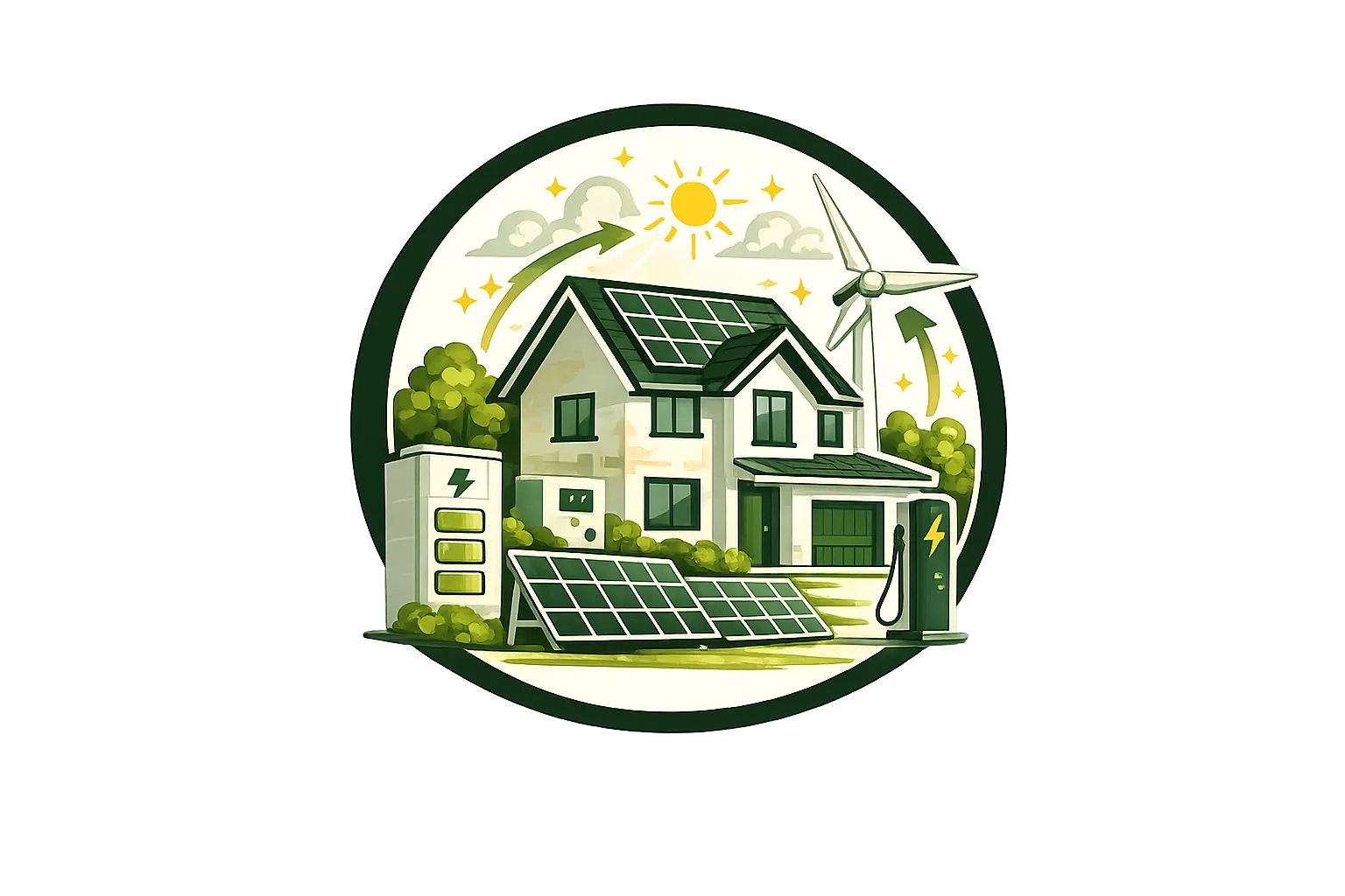 Energy management icon