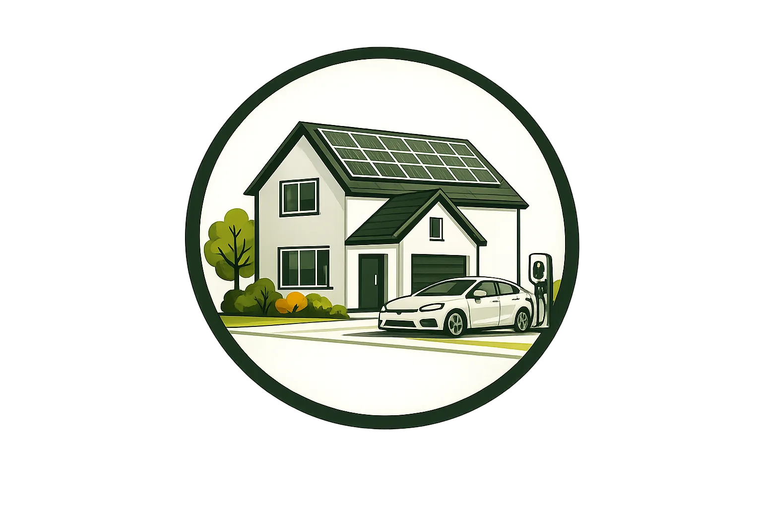 EV charging icon