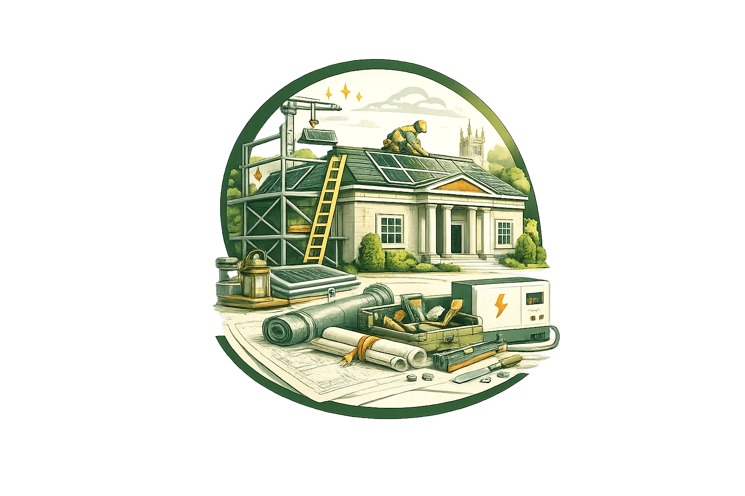 Heritage property icon