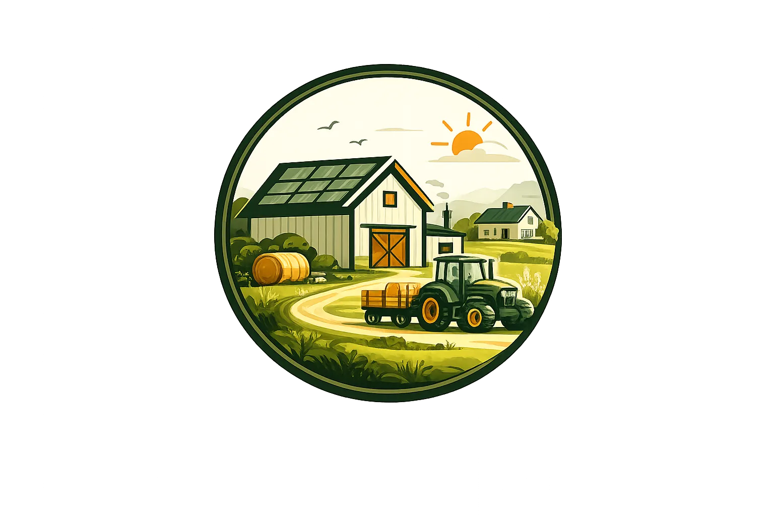 Rural enterprise icon
