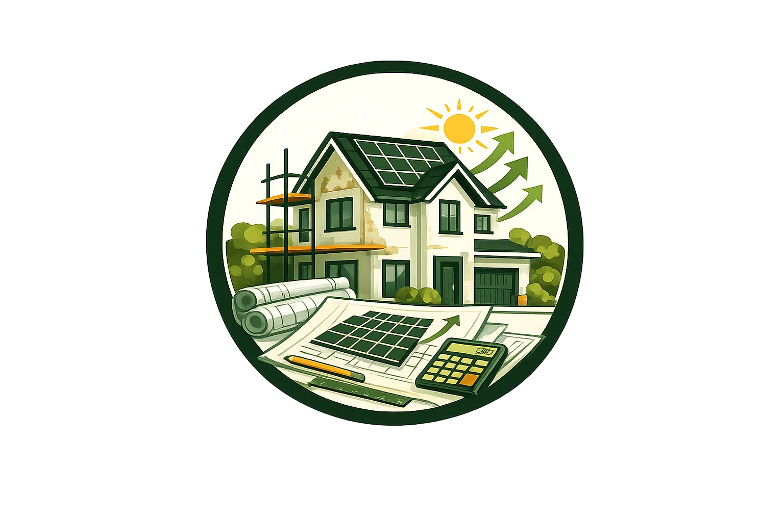 Solar expansion icon