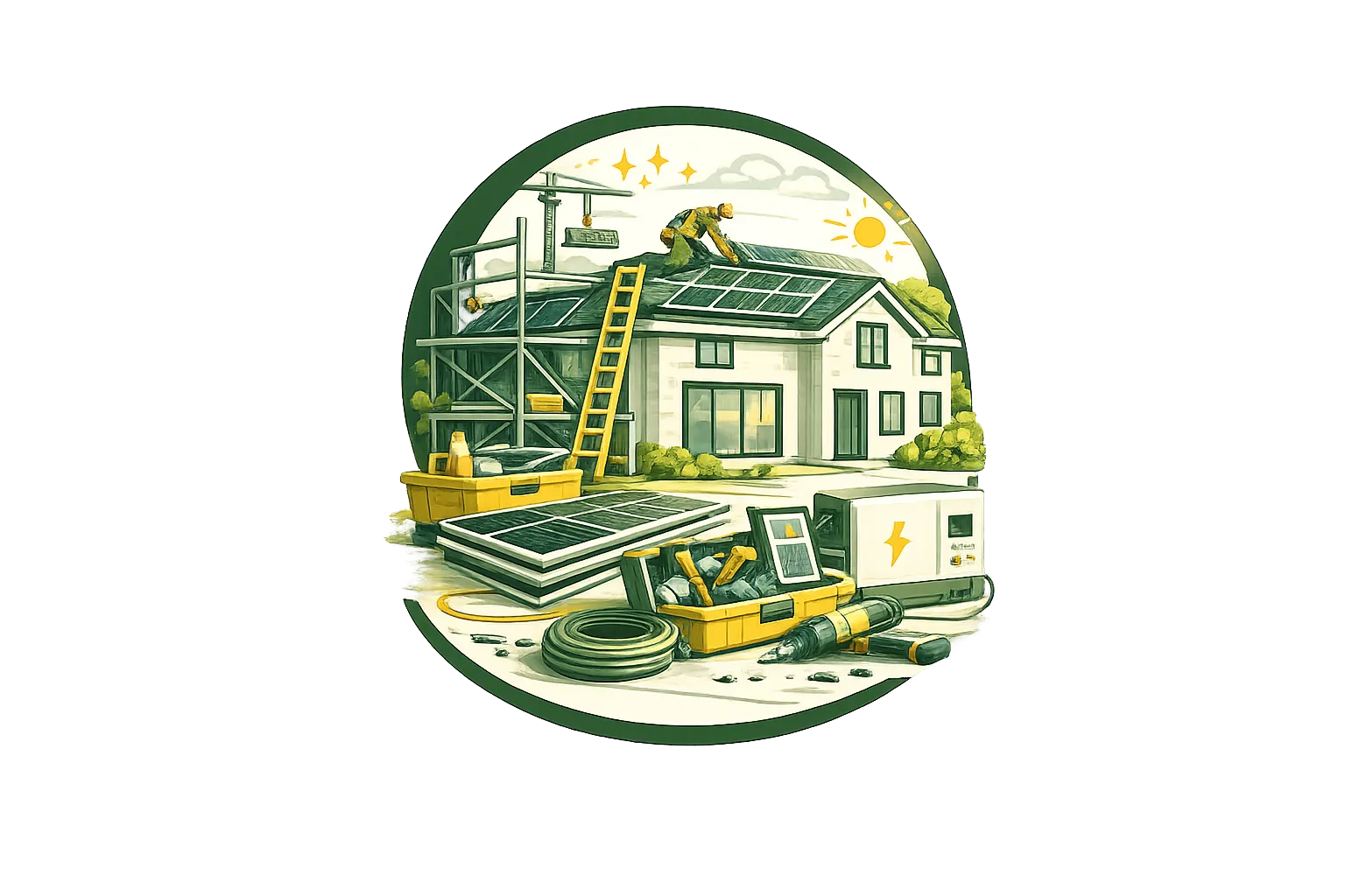 Solar upgrade icon