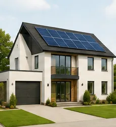 Detached property suitable for smart EV charger installation
