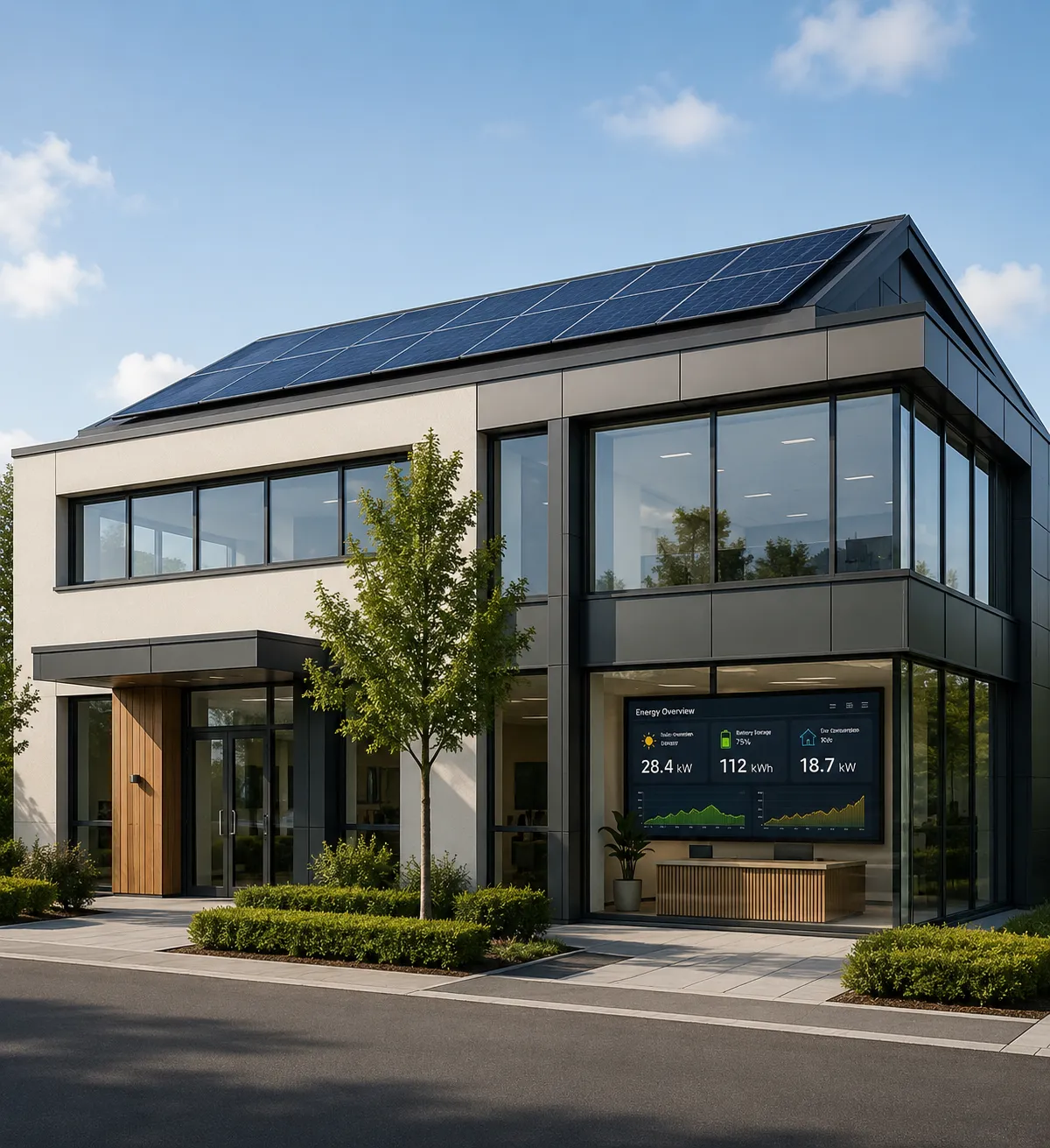 Integrated renewable energy system with monitoring platform